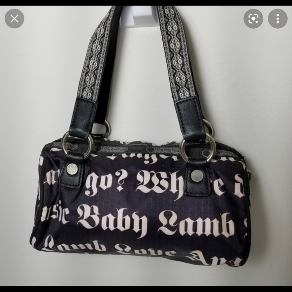 ISO LAMB x Lesportsac Where did my lamb go mini barrel bag *DO NOT BUY*